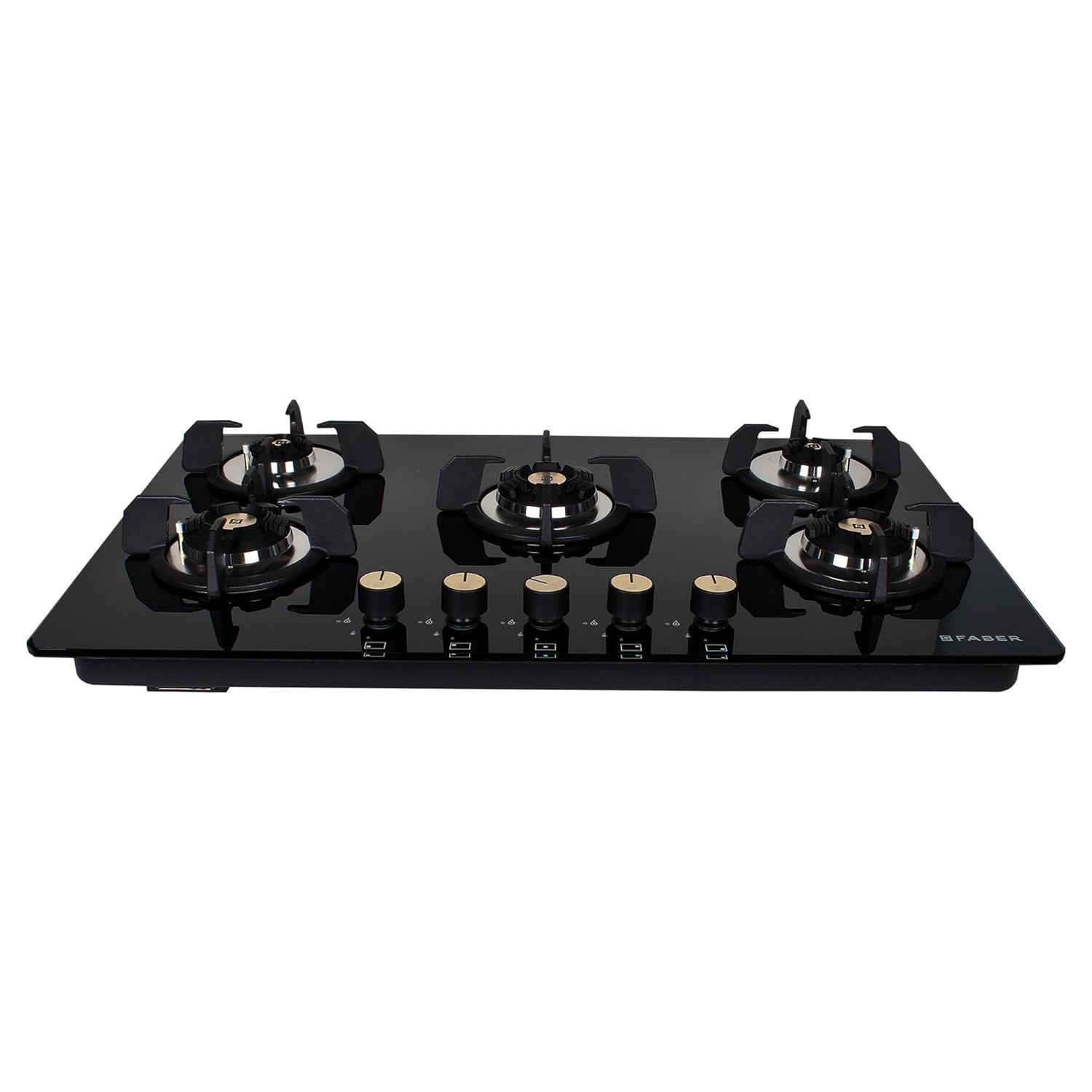 Stoves 5 Burner Gas Hob Black