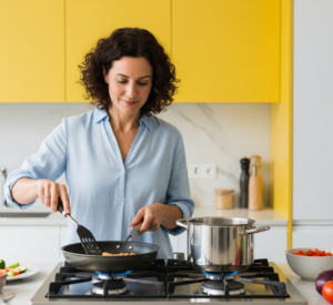 Read more about the article 5 Burner Black Gas Hob – The Stylish Upgrade Every Cook Deserves