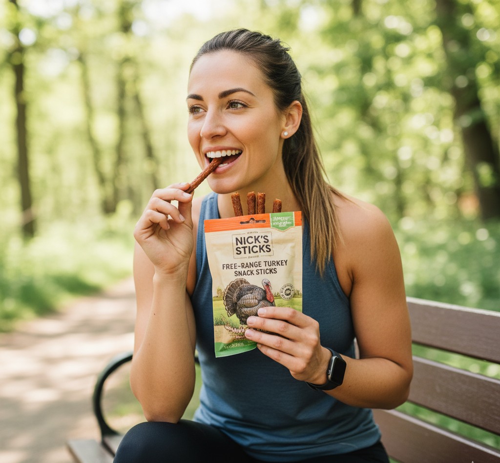 Nick’s Sticks Free-Range Turkey Snack Sticks