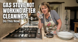 Read more about the article Gas Stove Not Working After Cleaning? Do This Now (Before You Panic)
