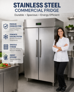 Read more about the article Stainless Steel Commercial Fridge – Complete Buying Guide for Professional Kitchens in India
