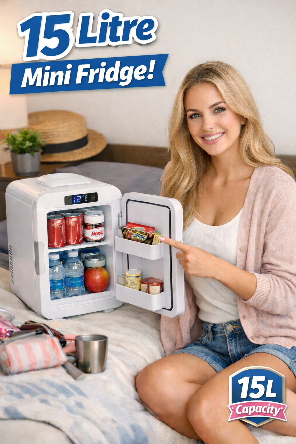 You are currently viewing 15 Litre Fridge – Complete Buying Guide for Mini Fridge, Bedroom, Office and Travel Use
